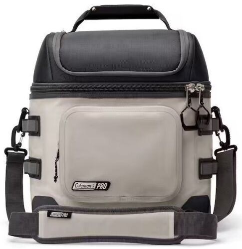 Coleman Pro 15.7 qt. (24-Can) Soft Cooler, Mushroom - Lot 841JF