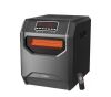 WeWarm Electric 6 Element Infrared Space Heater Black Plastic - Thumbnail 1