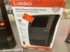 Lasko 1500-Watt 20 in. Black Electric Console Ceramic Space Heater - Missing Remote - Thumbnail 2