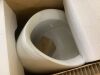 Hanikes Round 0.125 GPF High-Efficiency Urinal with Top Spud in White - Thumbnail 3
