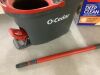 O-Cedar EasyWring Deep Clean Microfiber Spin Mop w/ Bucket System - Thumbnail 4