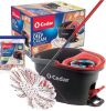 O-Cedar EasyWring Deep Clean Microfiber Spin Mop w/ Bucket System - Thumbnail 1
