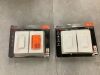 Lot of (2) Commercial Electric 15 Amp Single-Pole White Smart Rocker Light Switch with Wi-Fi and Bluetooth Technology Powered by Hubspace (2-Pack) - Thumbnail 1