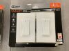 Lot of (2) Commercial Electric 15 Amp Single-Pole White Smart Rocker Light Switch with Wi-Fi and Bluetooth Technology Powered by Hubspace (2-Pack) - Thumbnail 3