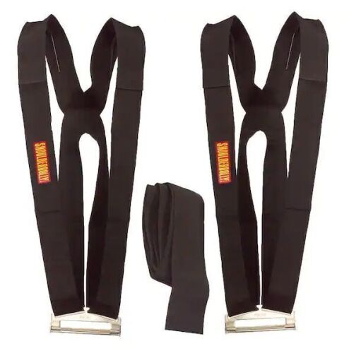 ShoulderDolly 12 ft L x 5 in. W Moving Straps for items up to 800 Lb - Lot 890JF