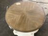 Signature DESIGN BY ASHLEY Realyn 26 in. 2-Toned Round Wood End Table - Small Blemish on Edge - Thumbnail 3