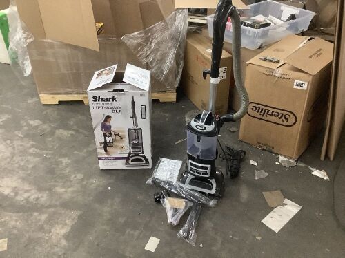 Shark Navigator Lift-Away DLX Bagless, Corded, Upright Vacuum Cleaner with Detachable Canister and HEPA Filter for Pet Hair - Lot 909JF