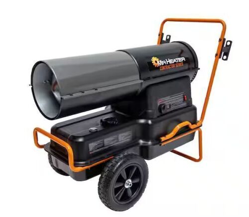 Mr. Heater Contractor Series 140,000 BTU Black Forced Air Kerosene/Diesel Outdoor Space Heater with Thermostat - Lot 19JF