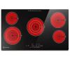 36 in. 5 Elements Ceramic Radiant Electric Cooktop in Black with Hot Surface Indicator (8900W) - Thumbnail 1