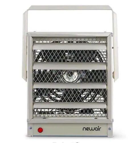 NewAir 17,060 BTU 5000-Watt 240V Ceiling Mount Hardwired Electric Shop Garage Heater - Lot 16JF