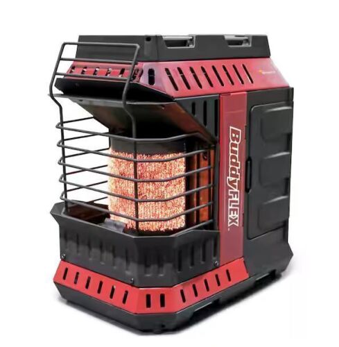 Mr. Heater Buddy FLEX 11,000 BTU Radiant Propane Indoor/Outdoor Space Heater - Lot 12JF