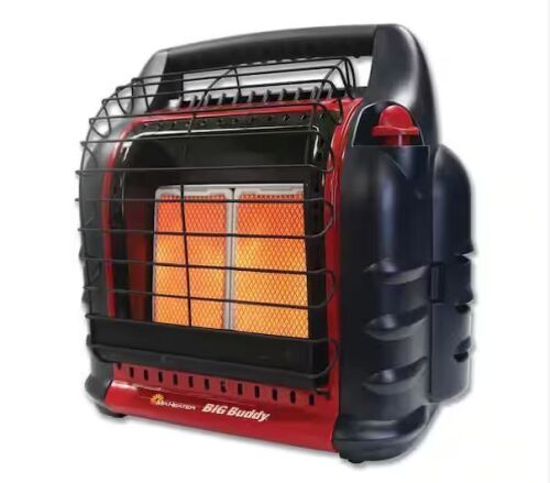 Mr. Heater Big Buddy Pro Series 18,000 BTU Portable Radiant Propane Indoor/Outdoor Space Heater - Lot 317JF