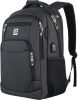 Slim Business Travel Laptop Backpack - USB Port, Anti Theft, Water Resistant - Fits 15.6 Inch Laptop - Thumbnail 1