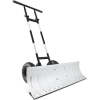 Galvanized Blade 2-Wheel Snow Pusher w/ Adjustable Handle - 36in - Thumbnail 1