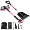 4 in 1 Snow Brush with Shovel, Ice Scraper & Squeegee w/Storage Bag - Thumbnail 1