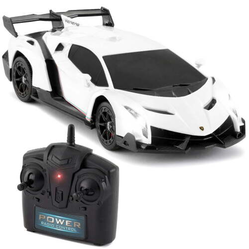 1/24 Officially Licensed RC Lamborghini Veneno Sport Racing Car w/ 2.4GHz Remote Control - Lot 7003