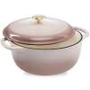 Cast-Iron Dutch Oven Kitchen Cookware w/ Enamel, Handles - 6qt - Thumbnail 1