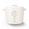 3.5-Cup Rice Cooker for 1-3 People, Multifunctional for Rice, Oatmeal, Quinoa - Slow Cook, Steam, Cook Rice & Steam Dish Together - Thumbnail 1