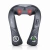 Cordless Neck and Shoulder Massager for Pain Relief Deep Tissue Kneading Whole Body Shiatsu Back Massager with Soothing Heat - Thumbnail 1