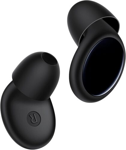 45dB Noise Cancelling Ear Plugs for Sleeping, Reusable Soft Silicone Earplugs for Snoring, Concerts, Side Sleepers, Airplane Travel, Hearing Protection, Noise Reduction Earplugs with Portable Case - Lot 7146