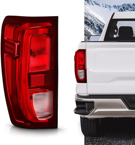 Tail Light Assembly Compatible with GMC Sierra 1500/2500 2019-2024 Halogen Brake Light Taillight Rear Lamp Left Drive Side LH - Lot 7175