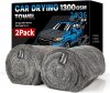 2 Pack XL Car Drying Towel – 1300GSM Ultra Absorbent Microfiber, Large Size, Twisted Loop, Lint-Free & Streak-Free for Auto Detailing, Car, SUV, Truck - Thumbnail 1