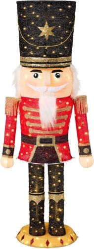 5' Pop Up Christmas Nutcracker w/150 LED Lights - Lot 410