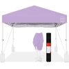 One-Person Setup Instant Pop Up Canopy w/ Case, 4 Weight Bags - 10x10ft - Thumbnail 1