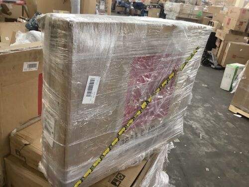 Lot of (2) Folding Zero Gravity Recliner Patio Lounge Chair w/ Canopy, Side Tray - Uninspected - Lot 426