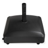 Fillable Mobile Umbrella Base Stand w/ 4 Wheels, 2 Locks, 123lb Capacity - Thumbnail 1
