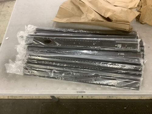 Soft Close Ball Bearing Full Extension Drawer Side Mount Drawer Slides - Lot 451