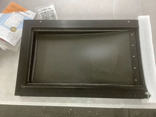 Heavy Duty Dog Door with Insulation Flap, Telescoping Tunnel, for Pets up to 110lb - Lot 472