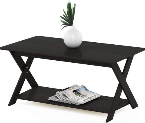 FURINNO Modern Simplistic Coffee Table, Espresso - Lot 487