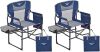 SUNNYFEEL Camping Directors Chairs, 2 Pack - Thumbnail 1