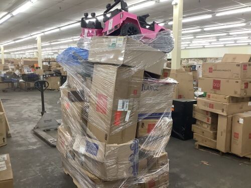 Salvage Pallet. Items Will Be Damaged and Incomplete. - Lot 526