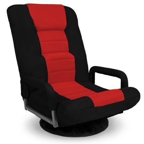 Gaming Floor Chair w/ 360-Degree Swivel, Armrest, Adjustable Backrest - Lot 544