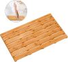 Bamboo Wooden Bath Floor Mat - Thumbnail 1