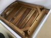 GreenTeak Premium 22" Shower Bench Seat with Handles - Thumbnail 4