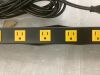 6 Outlet Wide Spaced Heavy Duty Power Strip - Bent Frame - Thumbnail 2