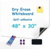 Magnetic Whiteboard Contact Paper 48" x 30" - Thumbnail 1