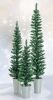 3 & 4 & 5 ft Potted Artificial Christmas Tree Set - Thumbnail 1