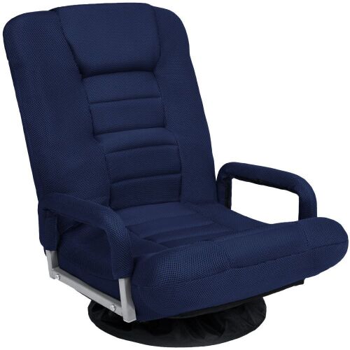 Gaming Floor Chair w/ 360-Degree Swivel, Armrest, Adjustable Backrest - Lot 696