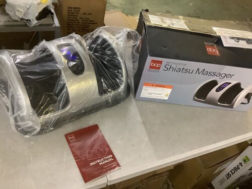 Reflexology Shiatsu Foot Massager w/ High-Intensity Rollers - Missing Remote - Lot 703