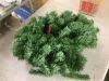 24" Pre-Lit Artificial Fir Christmas Wreath w/ LED Lights, Plug-In, PVC Tips - Thumbnail 2