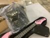 Beginner Electric Guitar Kit w/ Case, 10W Amp, Tremolo Bar - 39in - Thumbnail 3