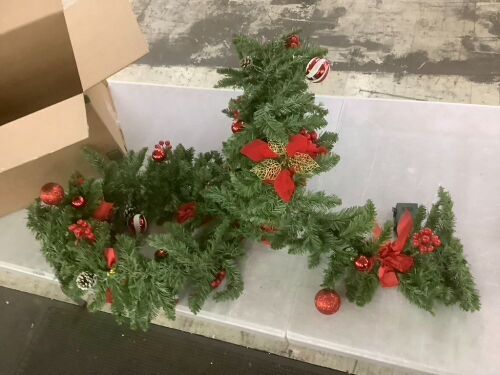 6' Christmas Garland - Lot 749
