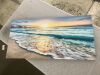 Beach Sunset Canvas Wall Art, 40" x 20" - Thumbnail 2