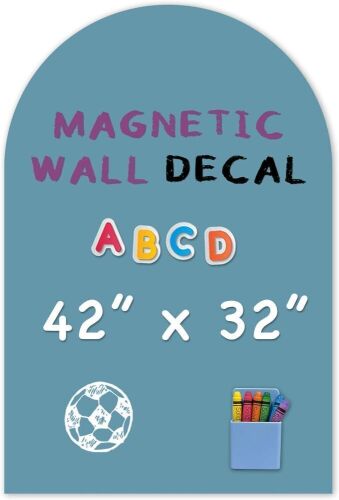 Magnetic Chalkboard Wall Decal, 42" x 32" - Lot 765