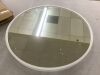 20" Metal Framed Round Mirror - Thumbnail 4