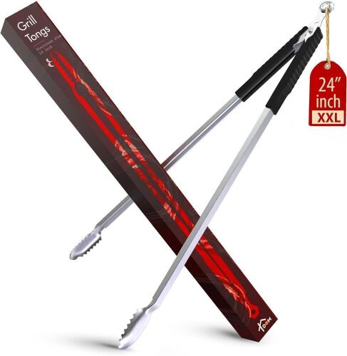 24" Stainless Steel Tongs - Lot 790